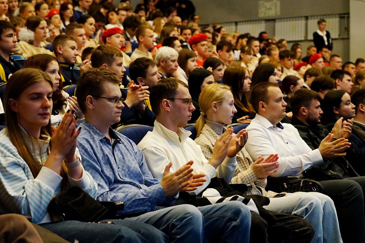 A meeting with Hero of Russia and Arctic explorer Mikhail Malakhov was held at Derzhavin University.