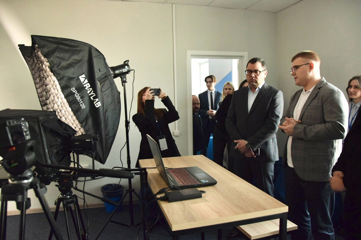 Rector Moiseev Met with Students of the Derzhavin University Student Media Center 