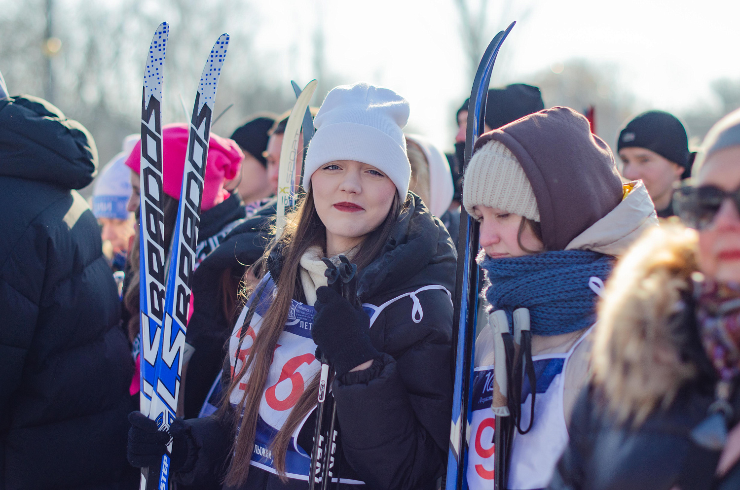 Ski enthusiasts participated in the "Derzhavin Ski Race" for the eighth time.