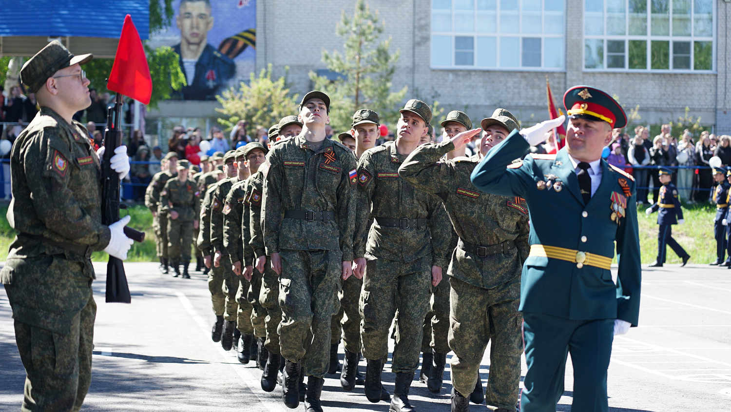 Derzhavin University Marks Victory Anniversary with Grand Parade  