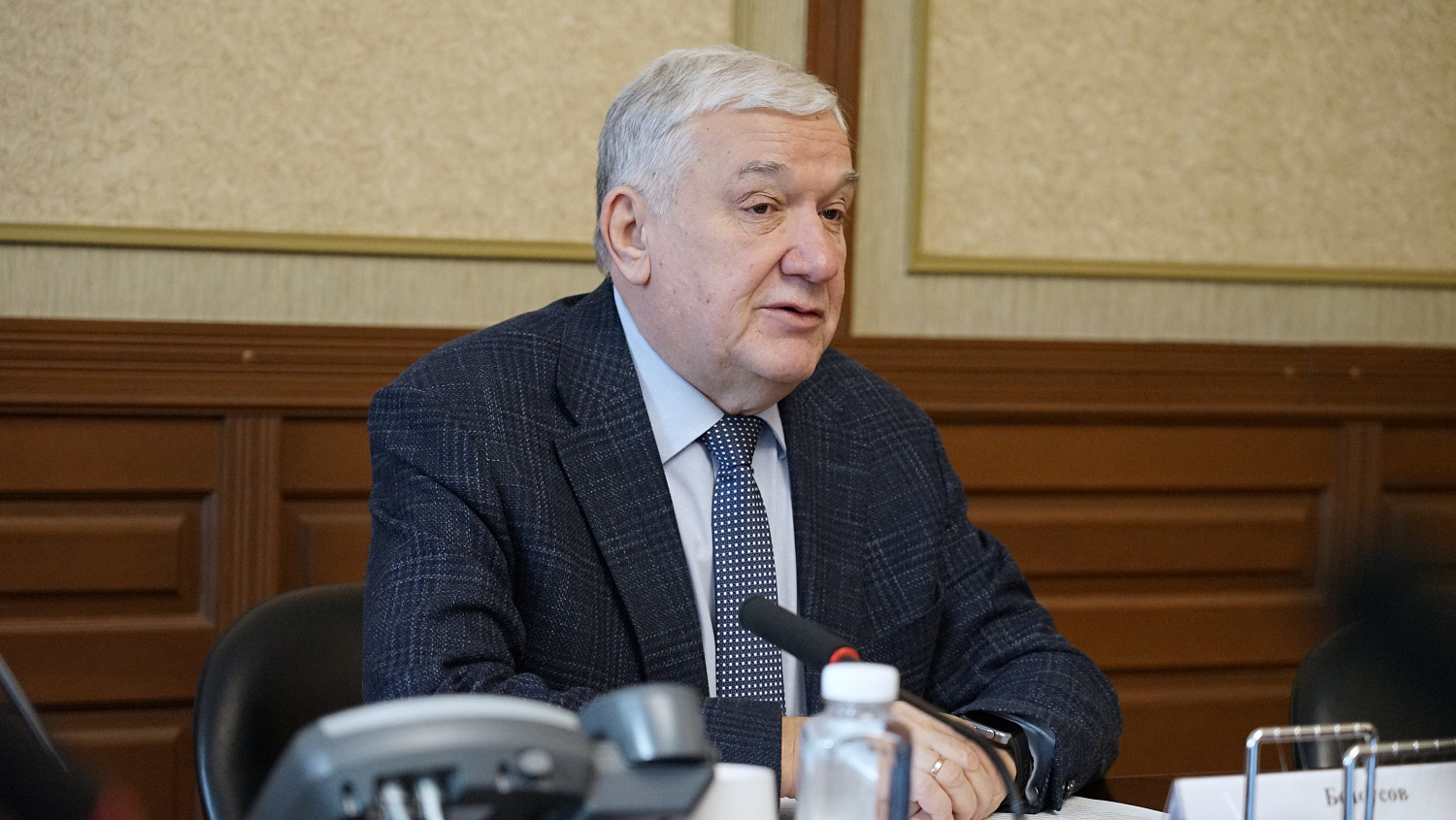 Derzhavin University Presented the Experience of the Local Center for Testing Foreign Citizens to the Russian Federation to Mikhail Belousov, Senator from the Tambov Region 