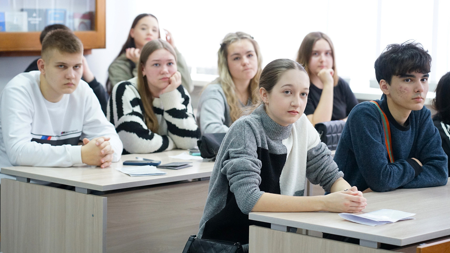 Professional tryouts for ninth-graders concluded at Derzhavin University.