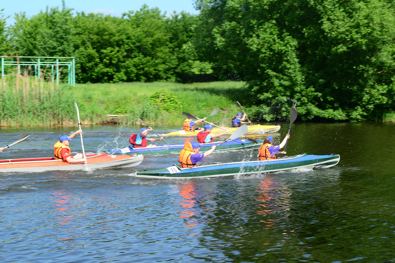 The second time Derzhavin Regatta was held in TSU