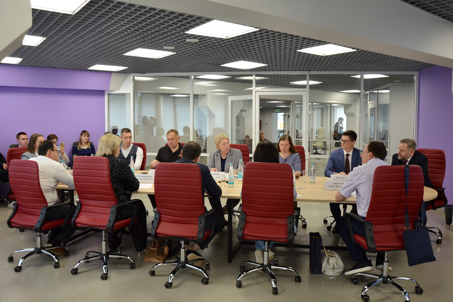 Olga Vasilyeva, President of the Russian Academy of Education, visited Derzhavin University.