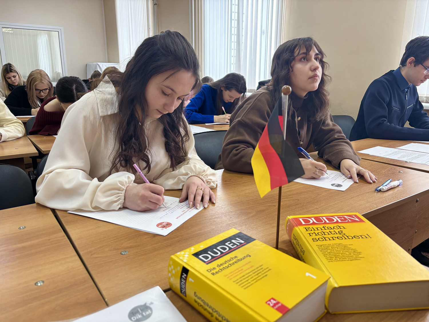 The All-Russian Open Campaign "Tolles Diktat – 2026" was held at Derzhavin University.