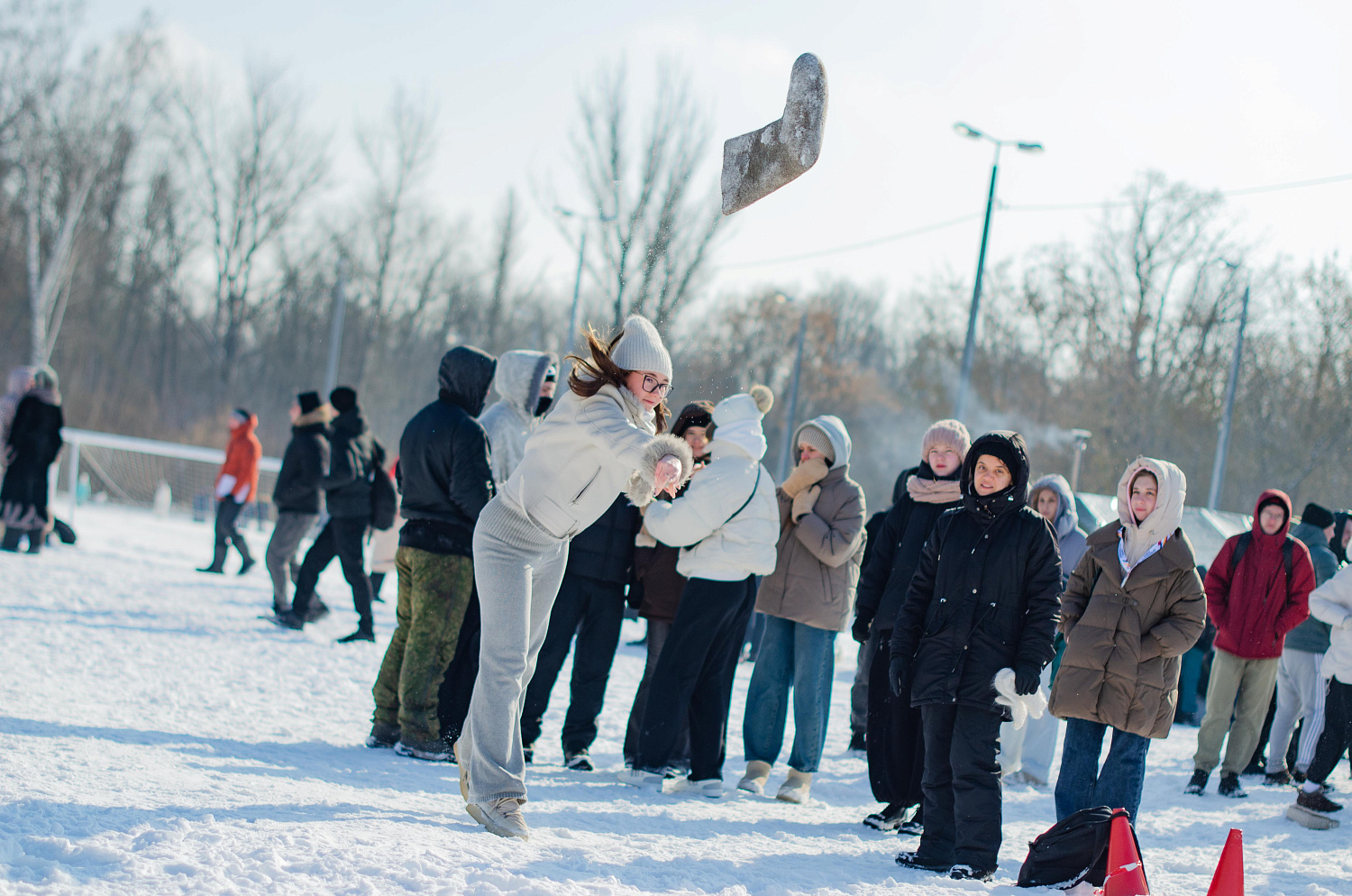 Ski enthusiasts participated in the "Derzhavin Ski Race" for the eighth time.
