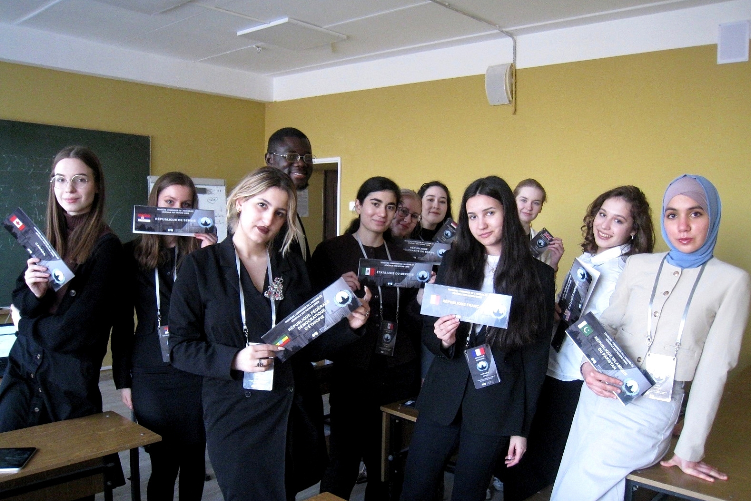 Derzhavin University Student Made a Speech at the Moscow State University Model of the UN
