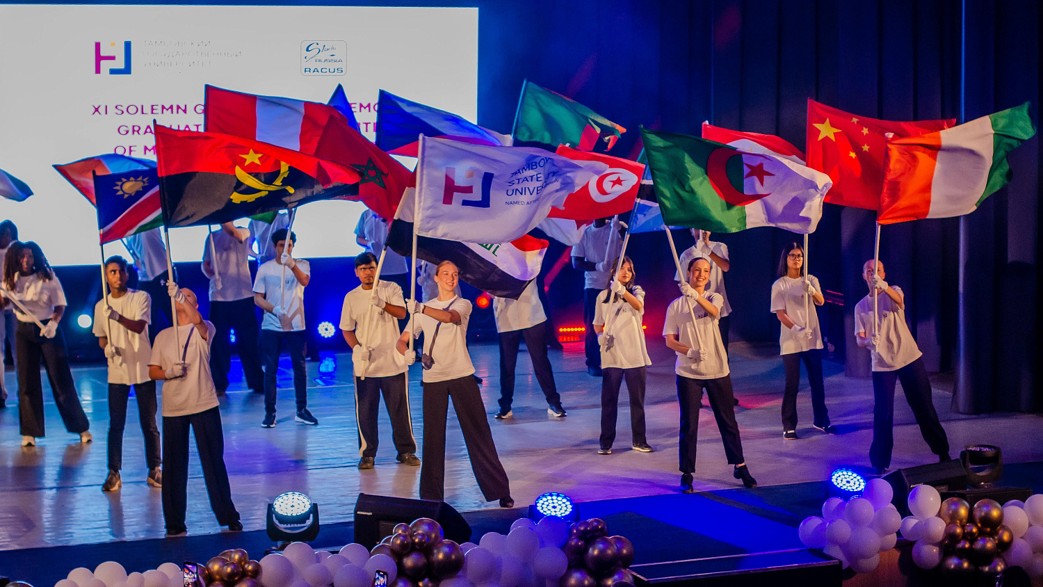 Ambassadors of African countries attended the Derzhavin University's graduation ceremonies.