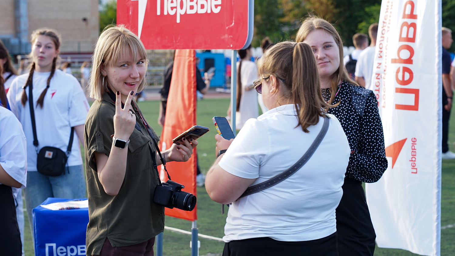 Knowledge Day at Derzhavin University ended with a Freshman Festival 