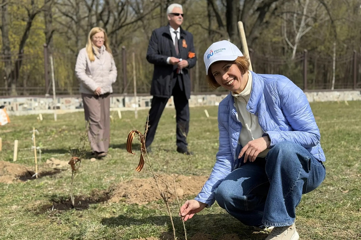 Derzhavin students participate in the international "Garden of Memory" project in Grodno.