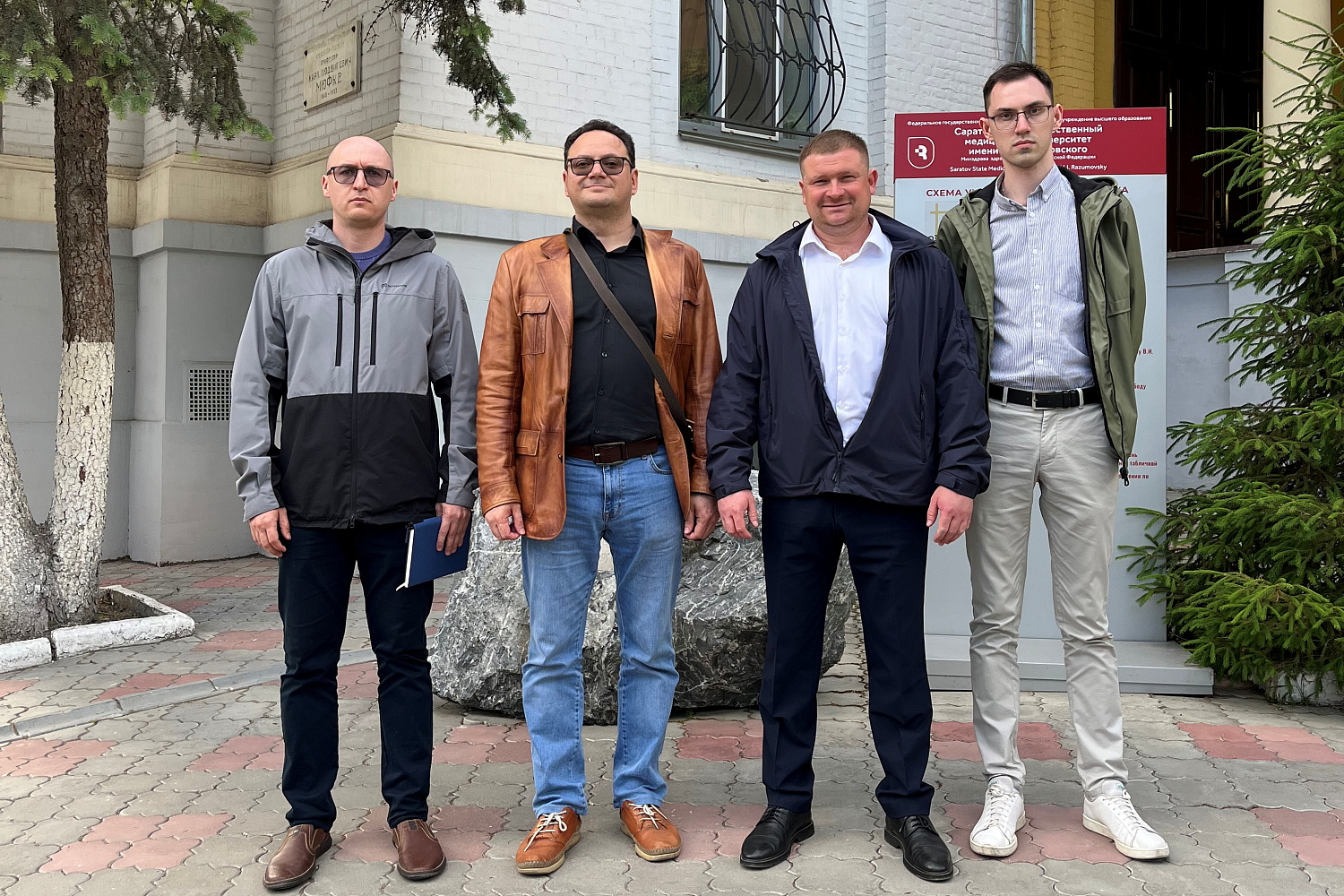 A delegation from Derzhavin University discussed joint scientific and educational projects with their Saratov colleagues.