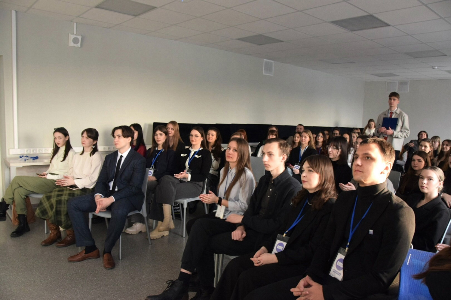 Rector Moiseev Met with Students of the Derzhavin University Student Media Center 