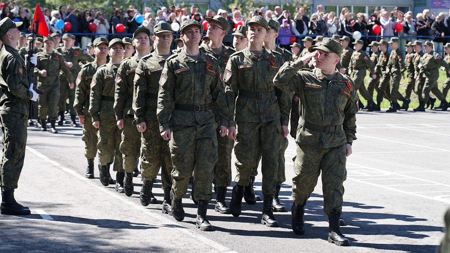 Derzhavin University Marks Victory Anniversary with Grand Parade  