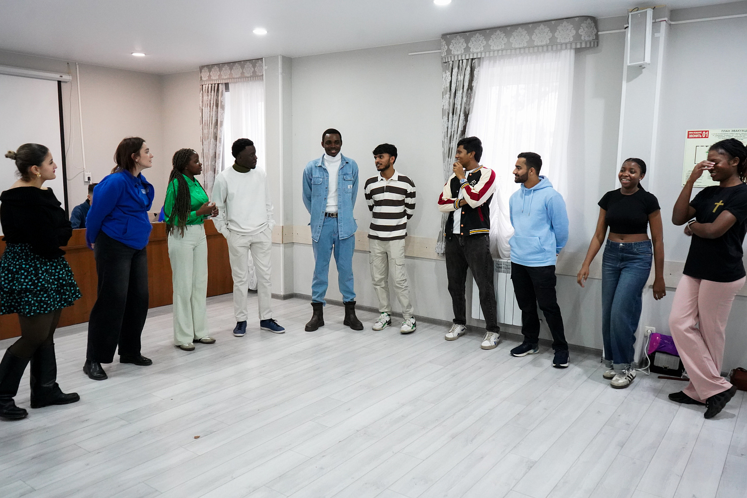 The meeting «Galdym is the Capital of International Students » was held in Derzhavin University for foreign activists