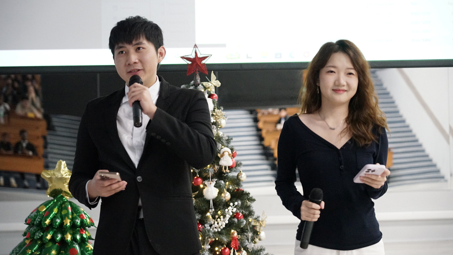 Derzhavin University held a New Year's celebration for international students in the preparatory department