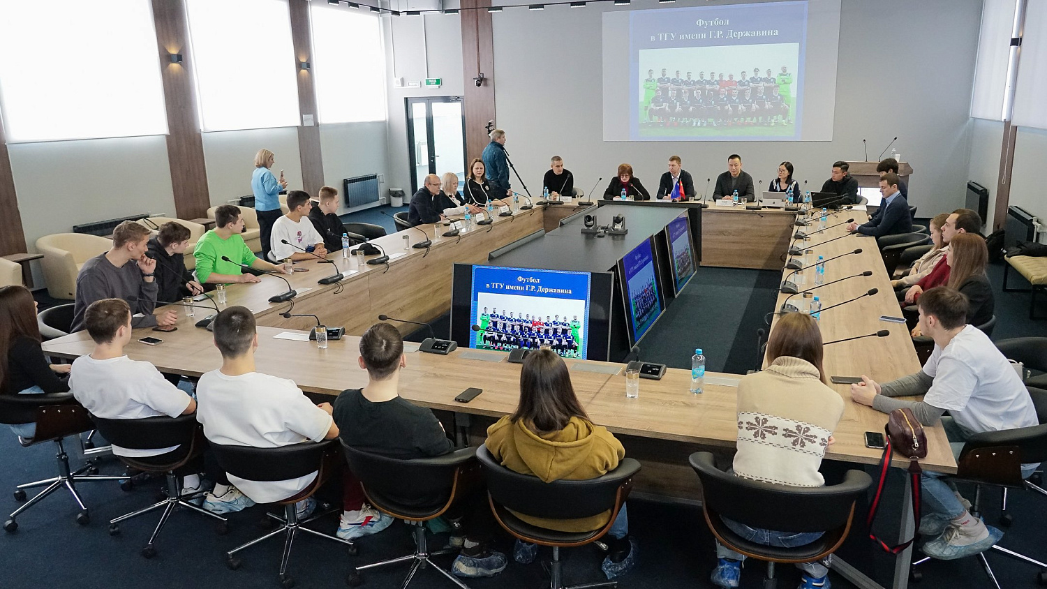 Cooperation with Chengdu Sports University was Discussed in Derzhavin University