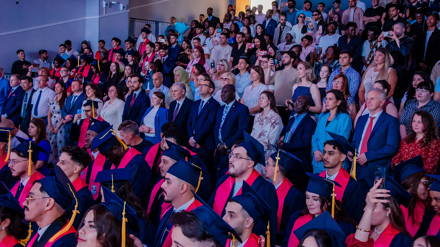 Ambassadors of African countries attended the Derzhavin University's graduation ceremonies.