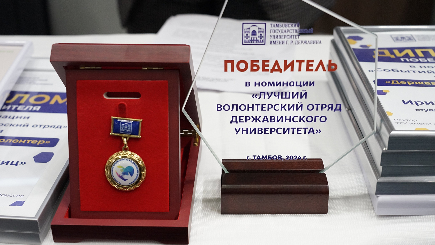 Derzhavin University Summed up the Results of the Derzhavin Volunteer 2024 Award