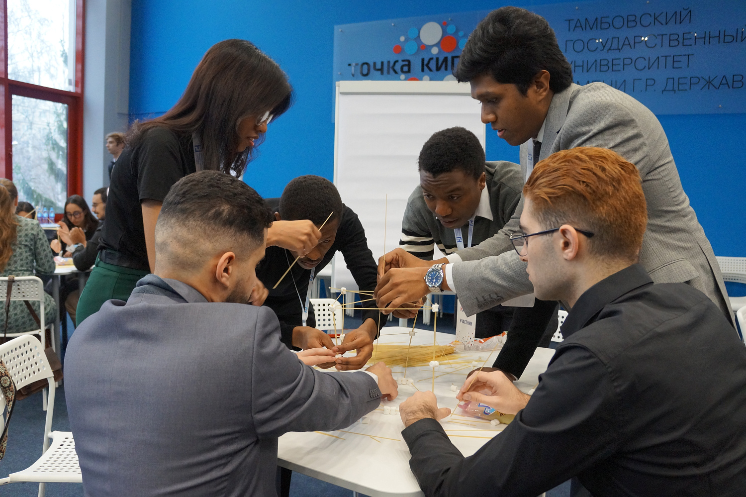 Derzhavin University hosted an international student summit.