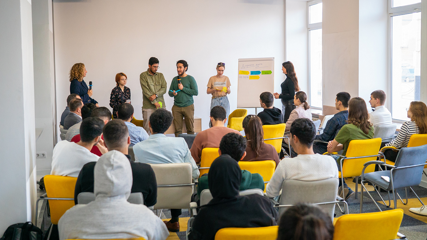 The Head of the Region Meets with Students of Derzhavin University