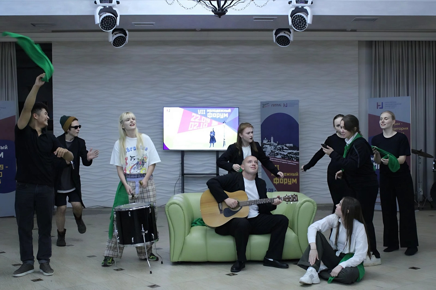 The Seventh Youth Forum "Galdym – Territory of Art" has сoncluded at TSU