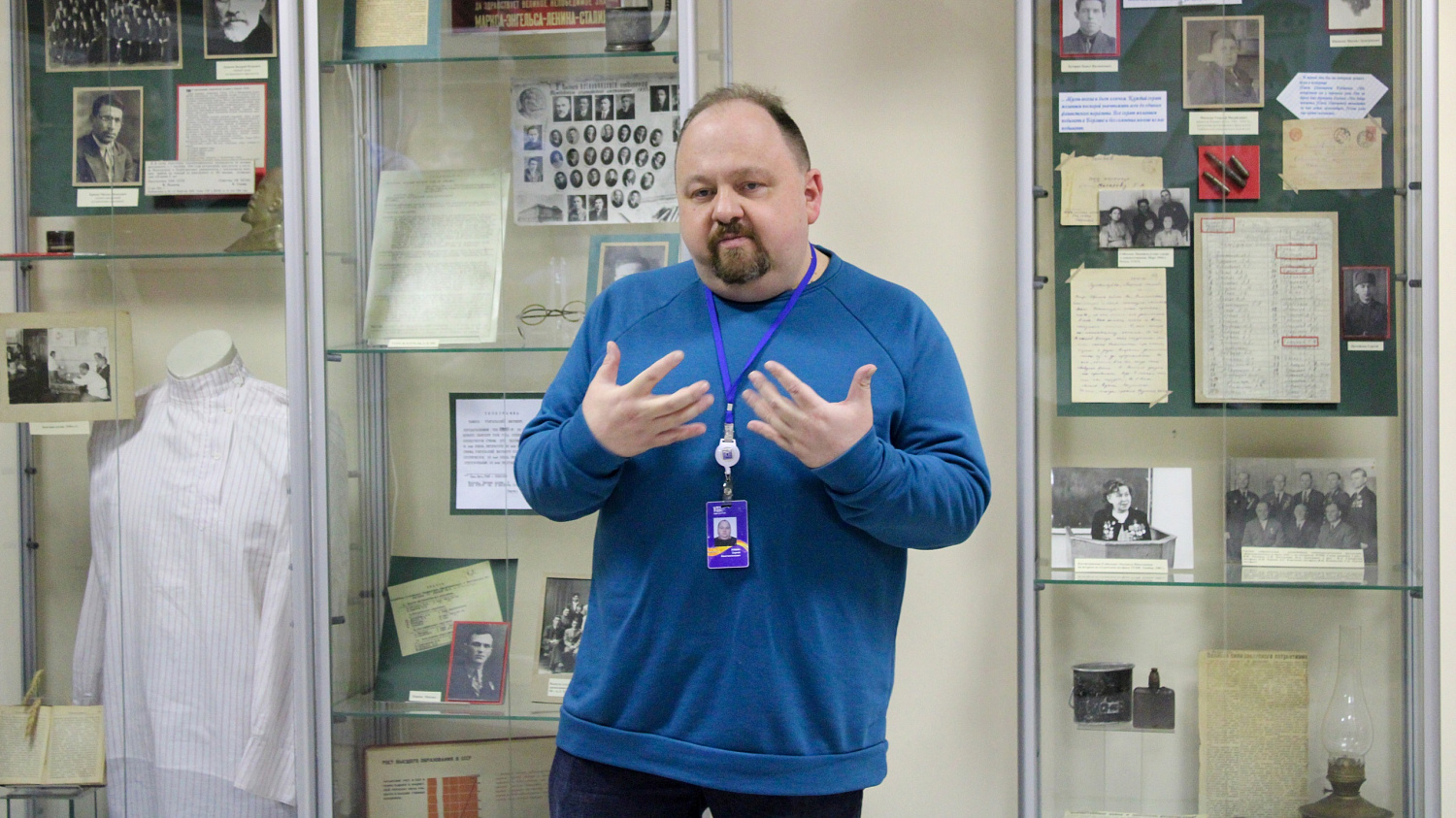 Exhibition Dedicated to the Anniversary of the History Department at Derzhavin University 