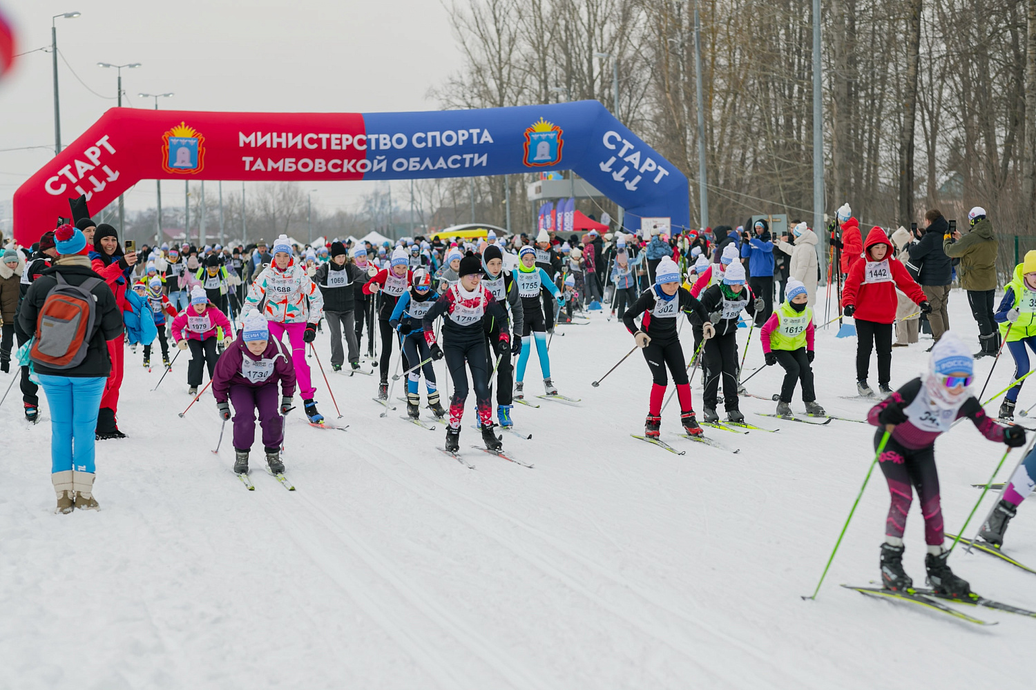 Derzhavin University Students Became Winners and Prize-Winners of the All-Russian Mass Race "Ski Track of Russia - 2025" in Tambov