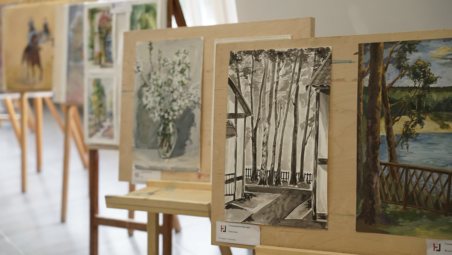 The International Art Plein Air has Ended at Derzhavin University