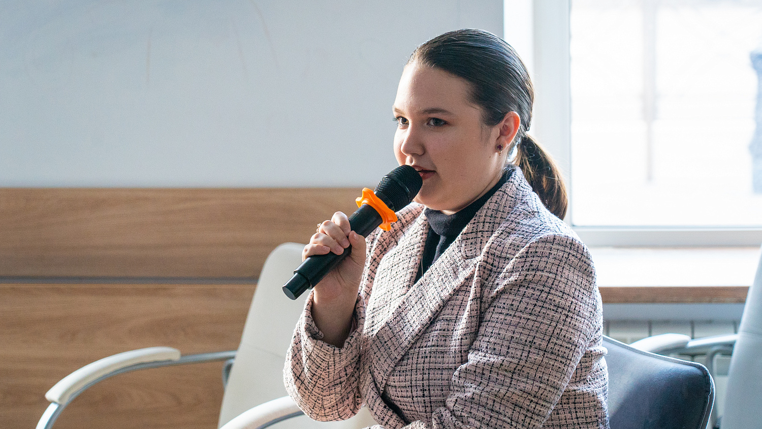 The Head of the Region Meets with Students of Derzhavin University