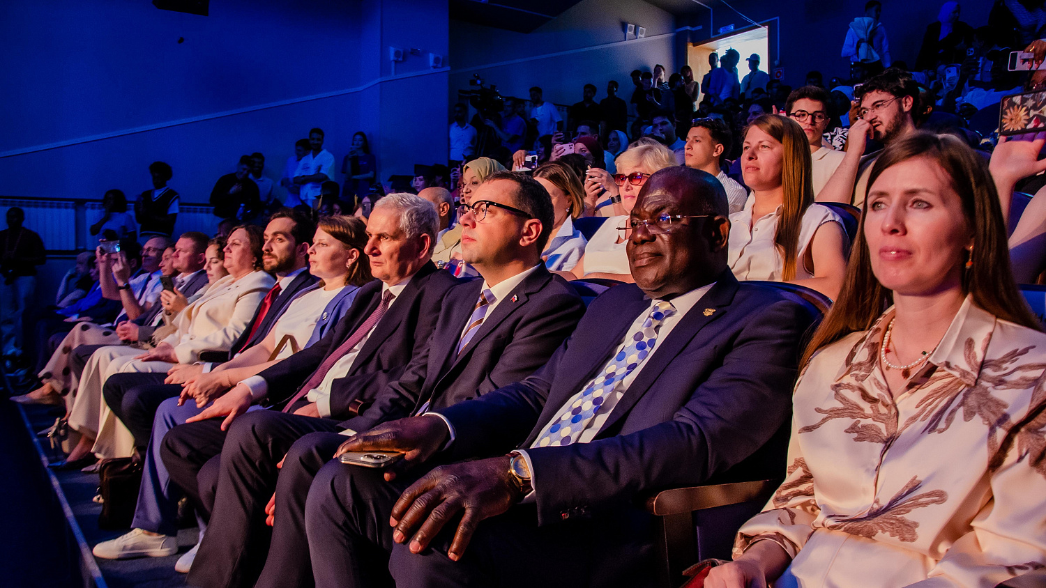 Ambassadors of African countries attended the Derzhavin University's graduation ceremonies.