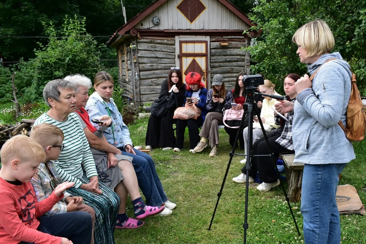 The Derzhavin group studied the vocabulary and everyday life of artisans in the Morshansky Municipal District.