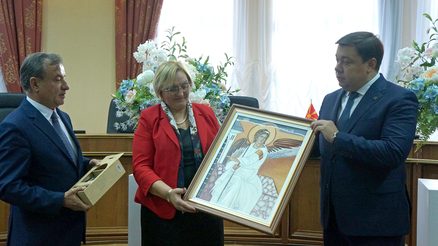Tambov State University accepts congratulations on the 100th anniversary