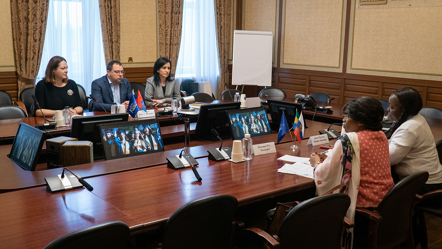The Ambassador of the Gabonese Republic, Ms. Joanna Rose Mamyaka, visited Derzhavin University