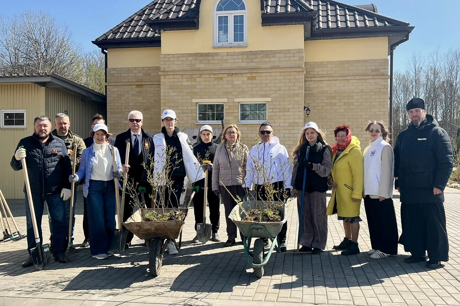 Derzhavin students participate in the international "Garden of Memory" project in Grodno.