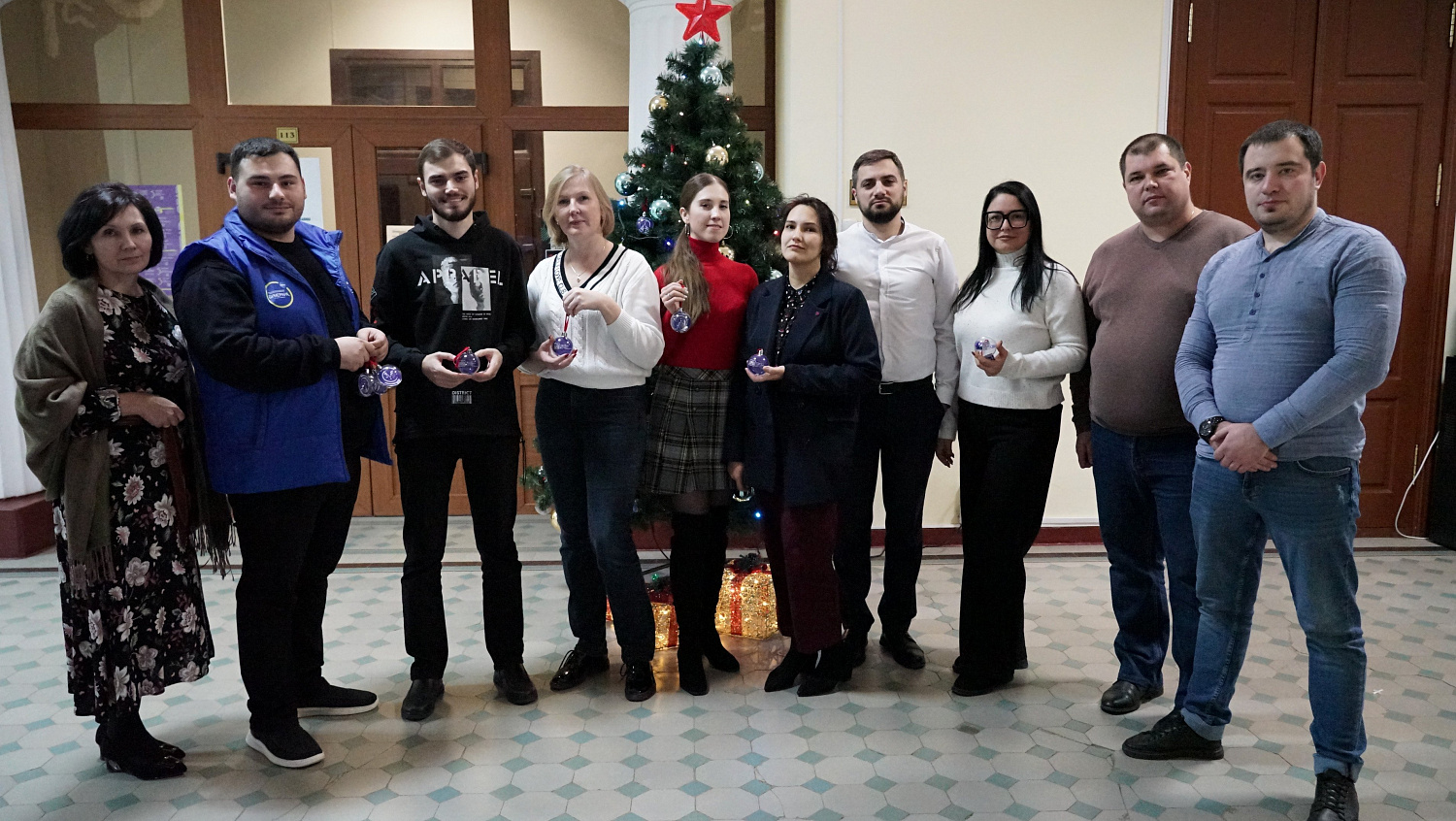 University Rector Pavel Moiseev Launched the Derzhavin Christmas Trees Charity Event