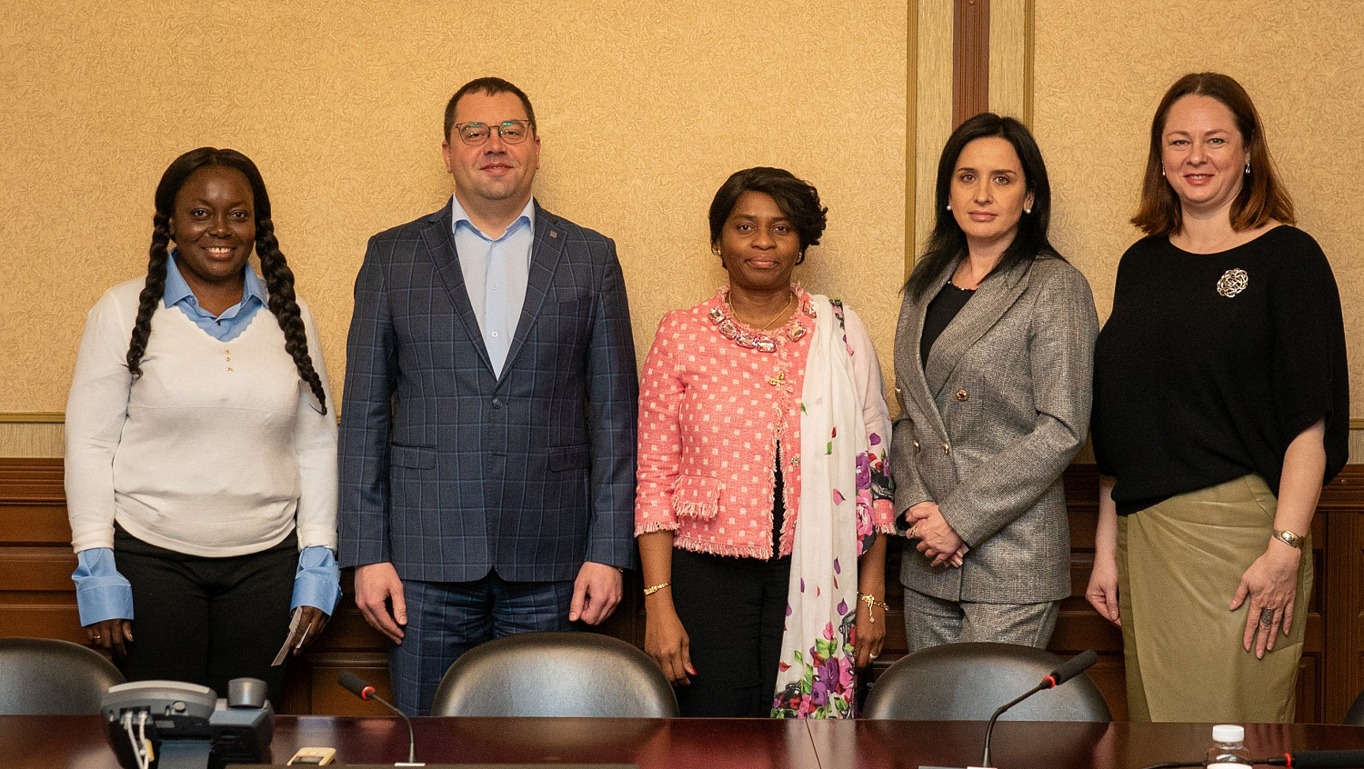The Ambassador of the Gabonese Republic, Ms. Joanna Rose Mamyaka, visited Derzhavin University