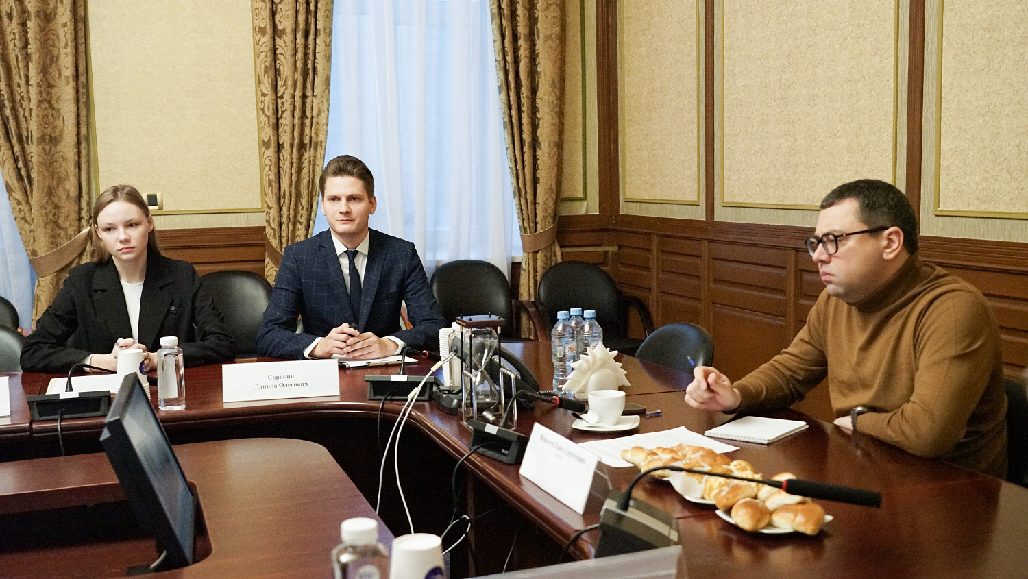 Rector Pavel Moiseev Meeting Derzhavin University Students – Winners of All-Russian Scientific Competitions