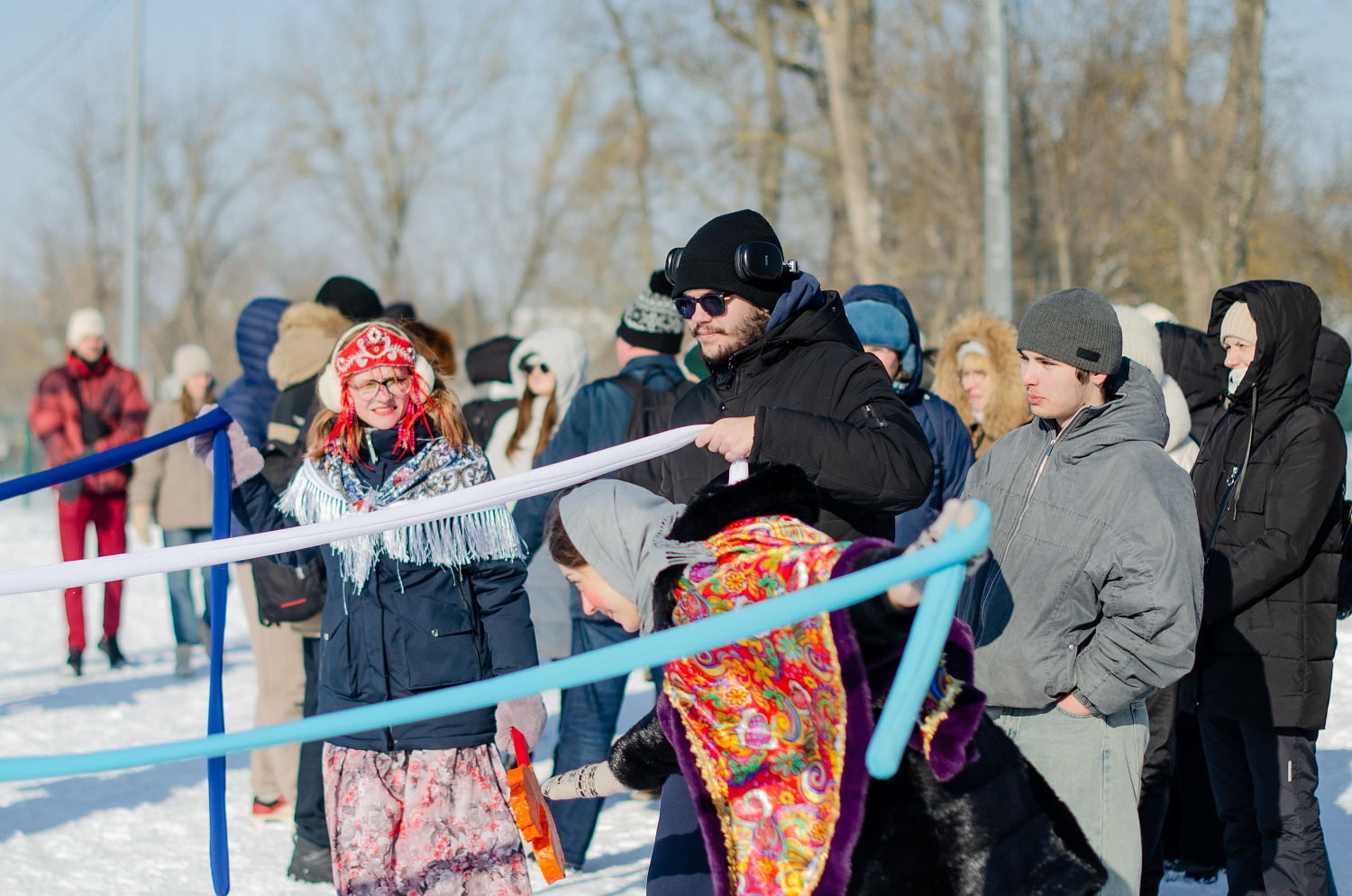 Ski enthusiasts participated in the "Derzhavin Ski Race" for the eighth time.